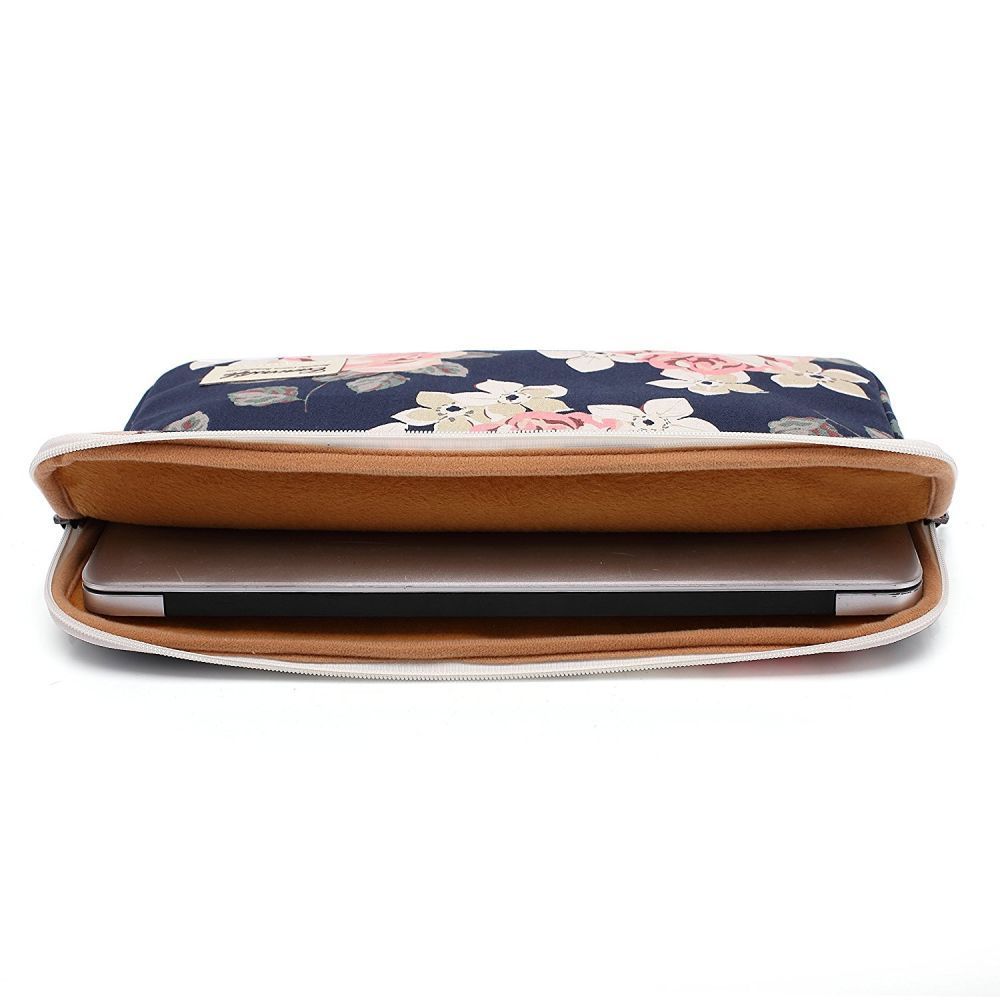 TAŠKA NA NOTEBOOK 13"-14" CANVASLIFE SLEEVE LAPTOP NAVY ROSE