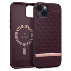 KRYT CASEOLOGY PARALLAX MAG MAGSAFE IPHONE 14 PLUS BURGUNDY