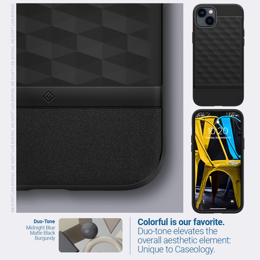  CASEOLOGY PARALLAX MAG MAGSAFE IPHONE 14 PLUS MATTE BLACK