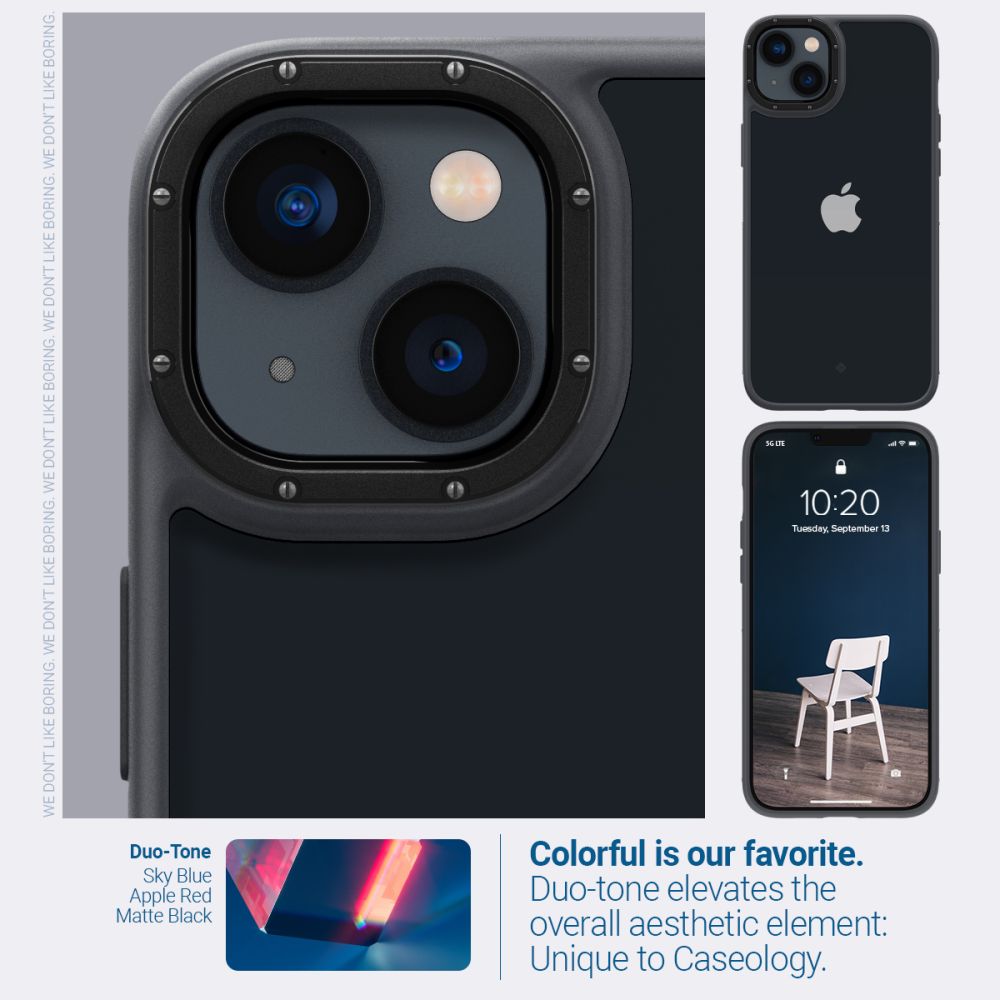 KRYT CASEOLOGY SKYFALL IPHONE 14 PLUS MATTE BLACK