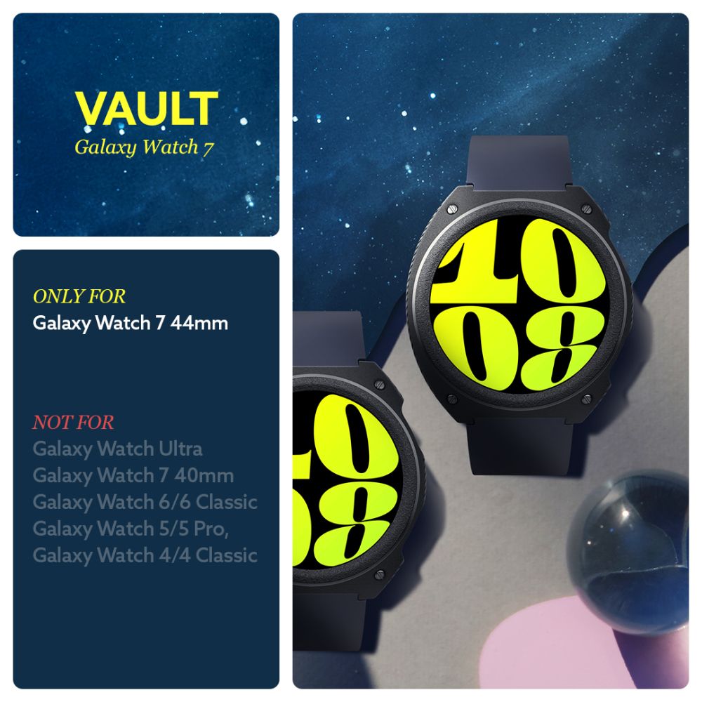  ZA SAMSUNG GALAXY WATCH 7 (47 MM) CASEOLOGY VAULT MATTE BLACK