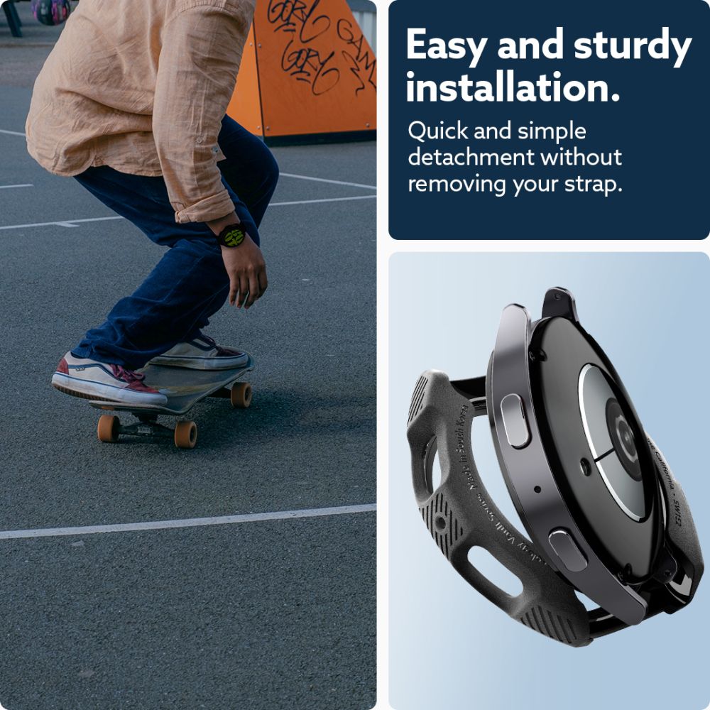  ZA SAMSUNG GALAXY WATCH 7 (47 MM) CASEOLOGY VAULT MATTE BLACK