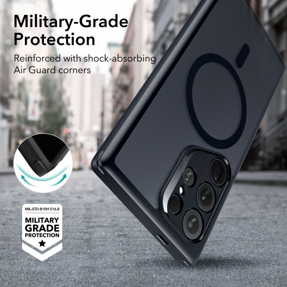 KRYT ESR CH HALOLOCK MAGSAFE GALAXY S24 ULTRA FROSTED BLACK