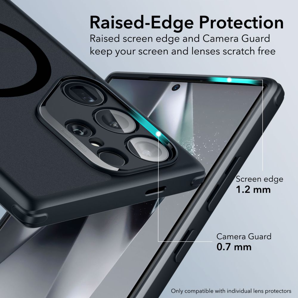 KRYT ESR CH HALOLOCK MAGSAFE GALAXY S24 ULTRA FROSTED BLACK