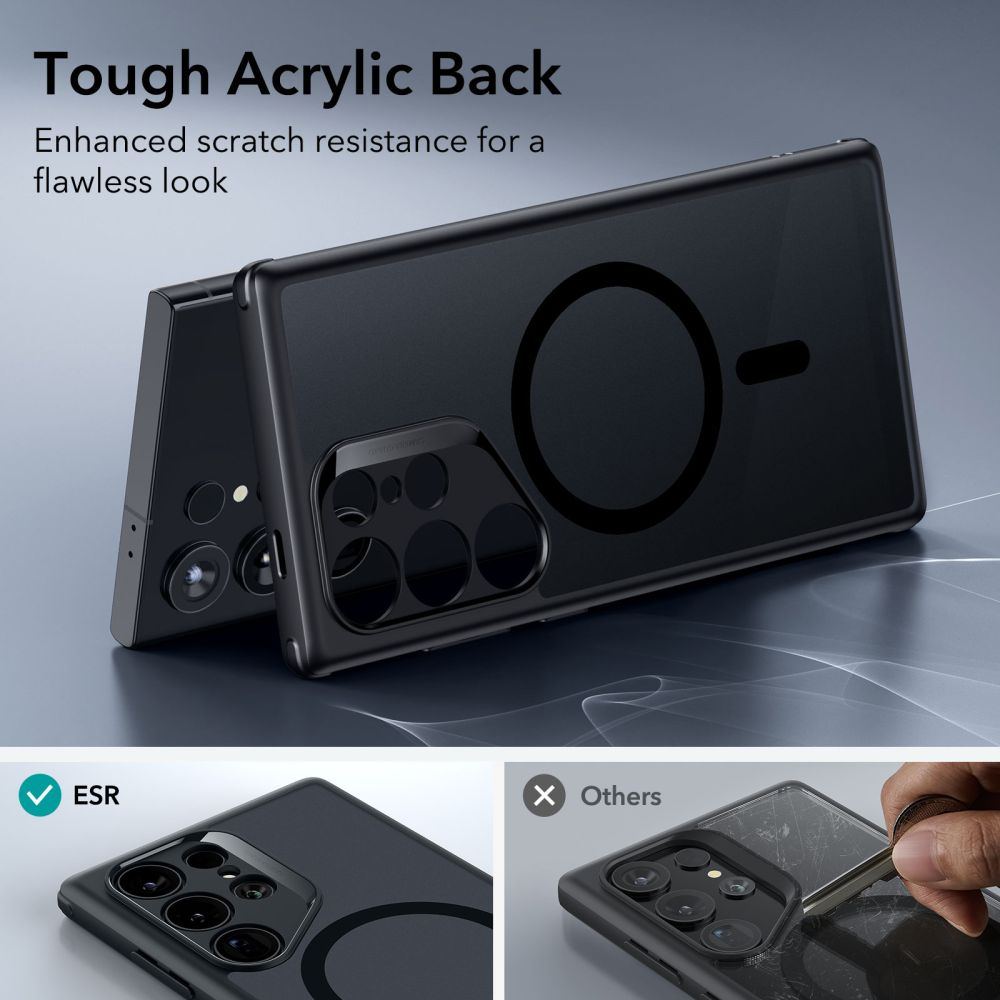 KRYT ESR CH HALOLOCK MAGSAFE GALAXY S24 ULTRA FROSTED BLACK