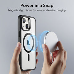 KRYT ESR CH HALOLOCK MAGSAFE IPHONE 14 PLUS CLEAR/BLACK