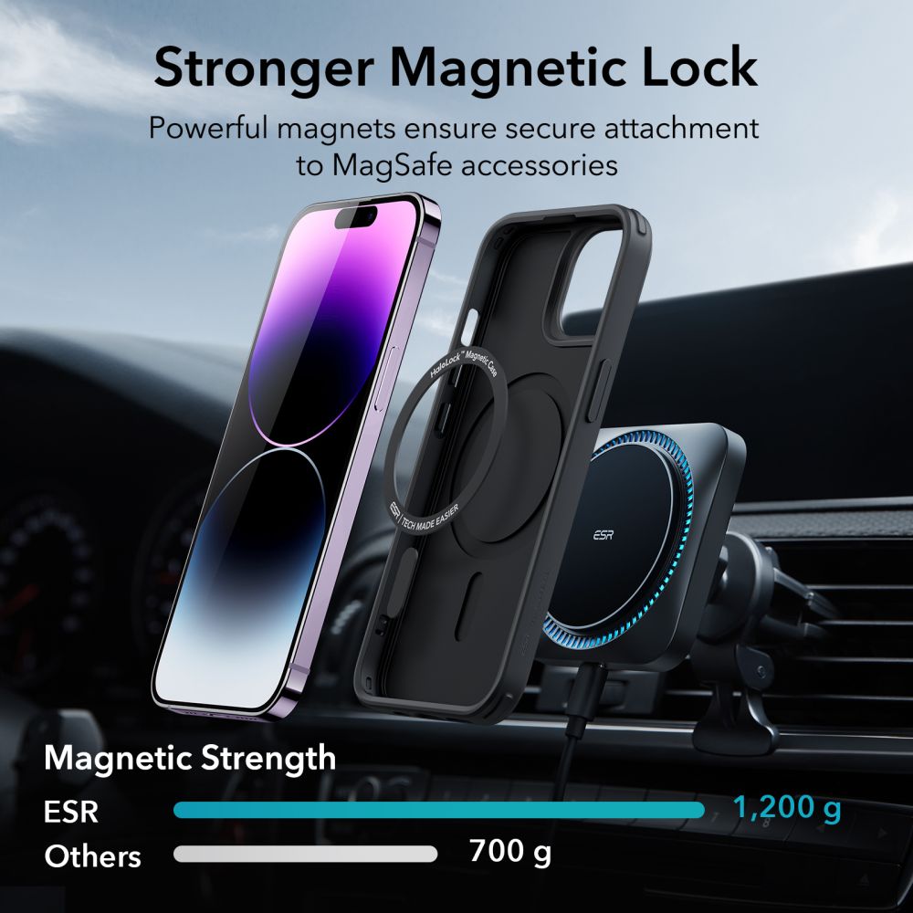 KRYT ESR CH HALOLOCK MAGSAFE IPHONE 14 PRO MAX BLACK