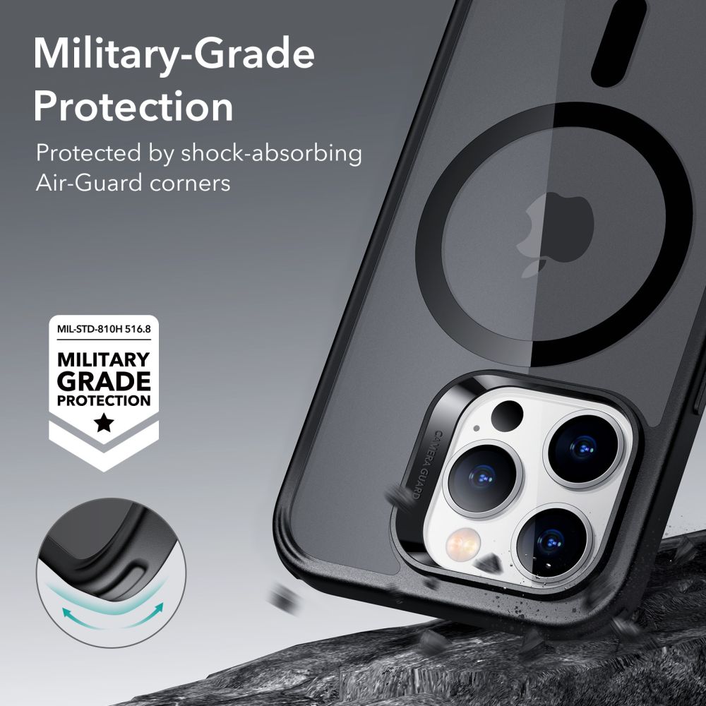 KRYT ESR CH HALOLOCK MAGSAFE IPHONE 14 PRO MAX FROSTED BLACK