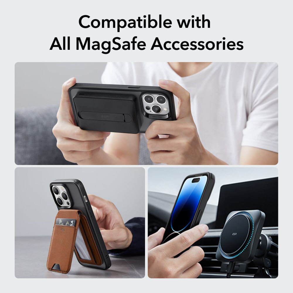 KRYT ESR CH HALOLOCK MAGSAFE IPHONE 14 PRO MAX FROSTED BLACK