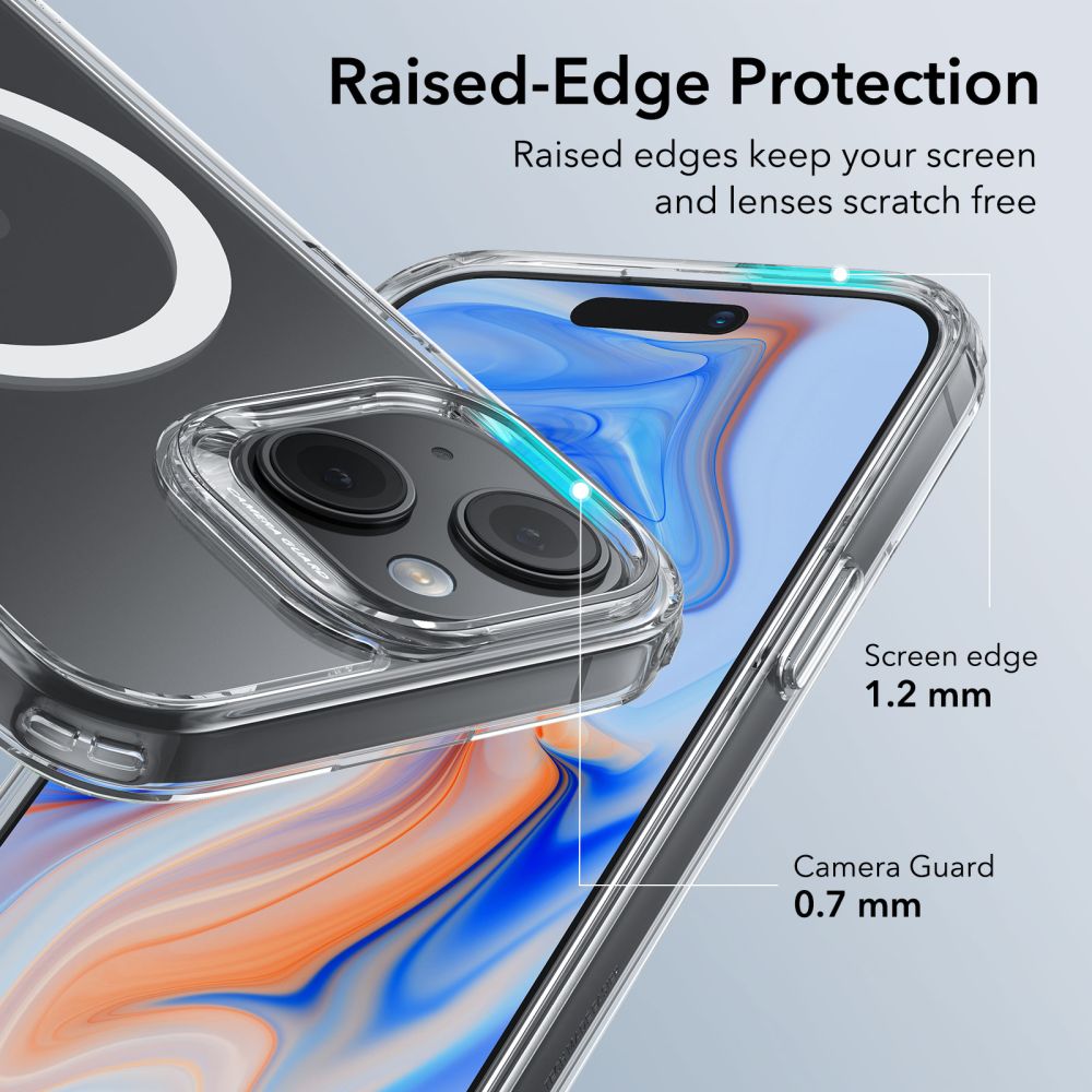 KRYT ESR CH HALOLOCK MAGSAFE IPHONE 15 CLEAR