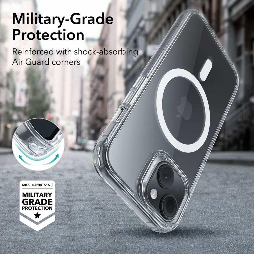 KRYT ESR CH HALOLOCK MAGSAFE IPHONE 15 CLEAR