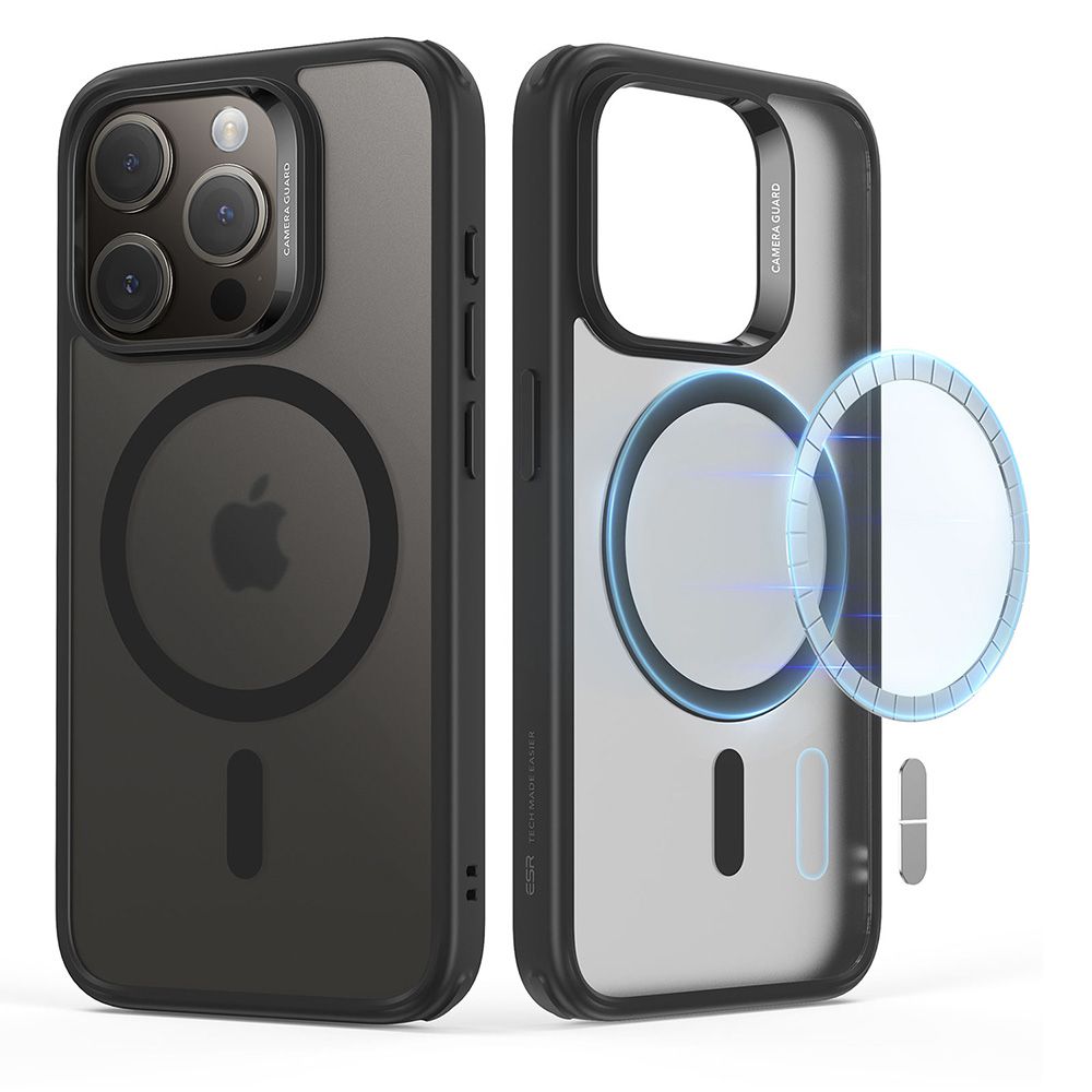 ESR CH HALOLOCK MAGSAFE IPHONE 15 PRO FROSTED BLACK