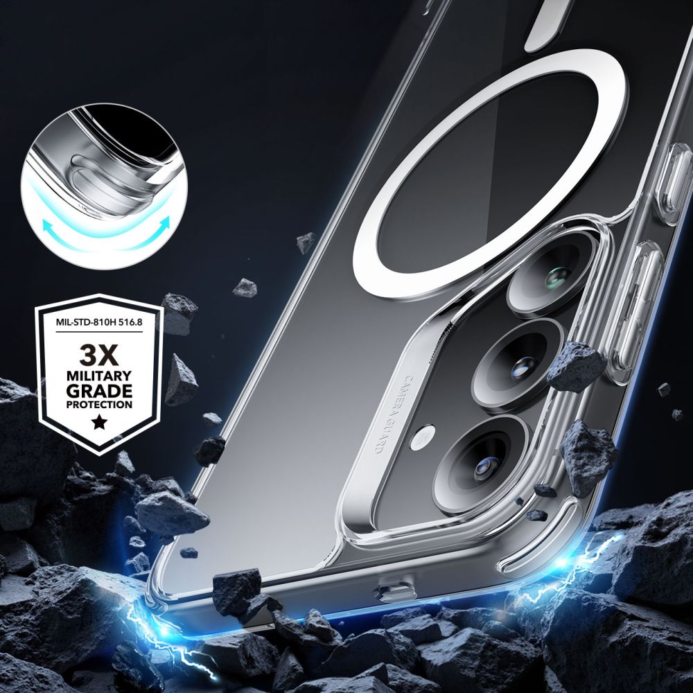 KRYT ESR CLASSIC HYBRID HALOLOCK MAGSAFE GALAXY S25+ PLUS CLEAR