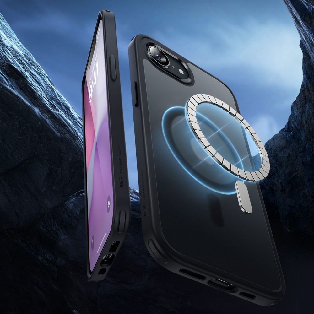  ESR CLASSIC HYBRID HALOLOCK MAGSAFE IPHONE 16E FROSTED BLACK