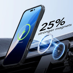 ESR CLASSIC HYBRID STAND  HALOLOCK MAGSAFE & STAKLO ODPORNOG NA UDARCE IPHONE 16 PRO MAX FROSTED BLACK