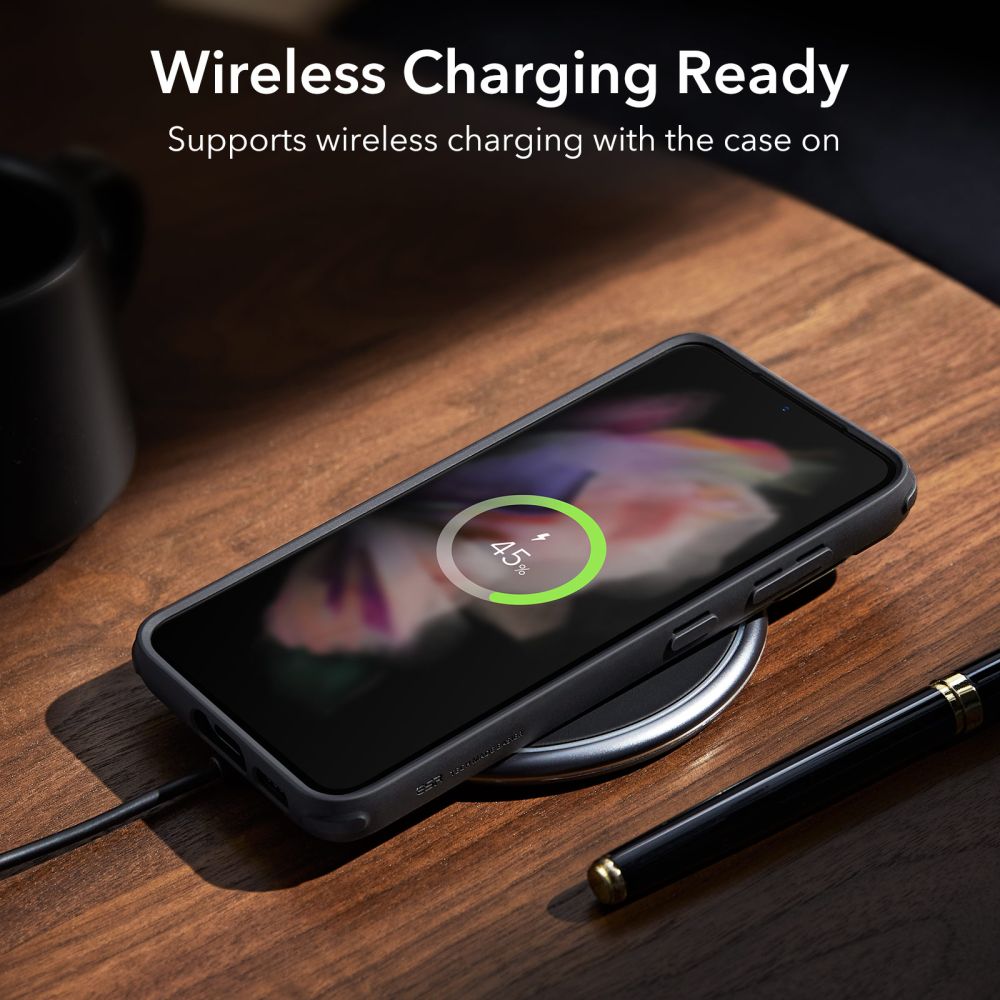 KRYT ESR CLASSIC KICKSTAND GALAXY S23+ PLUS CLEAR/BLACK