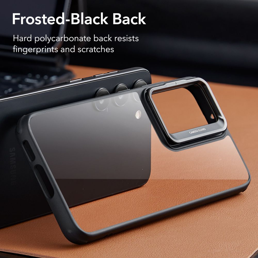 KRYT ESR CLASSIC KICKSTAND GALAXY S23+ PLUS CLEAR/BLACK