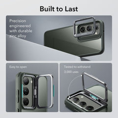 KRYT  ESR CLASSIC KICKSTAND GALAXY S23+ PLUS CLEAR/GREEN