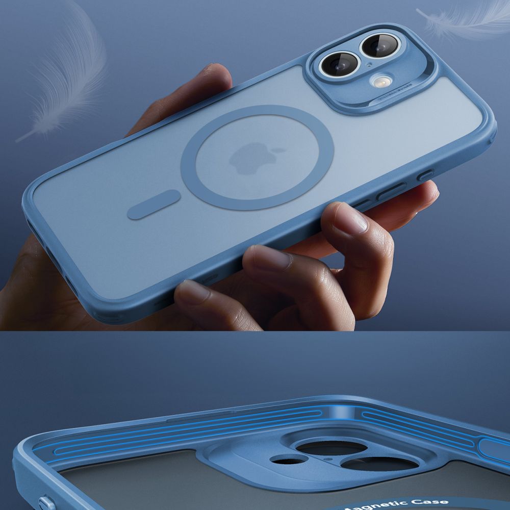 KRYT ESR CLASSIC PRO SET HALOLOCK MAGSAFE IPHONE 16 FROSTED BLUE