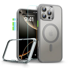 ESR CLASSIC PRO SET HALOLOCK MAGSAFE IPHONE 16 PRO FROSTED GREY