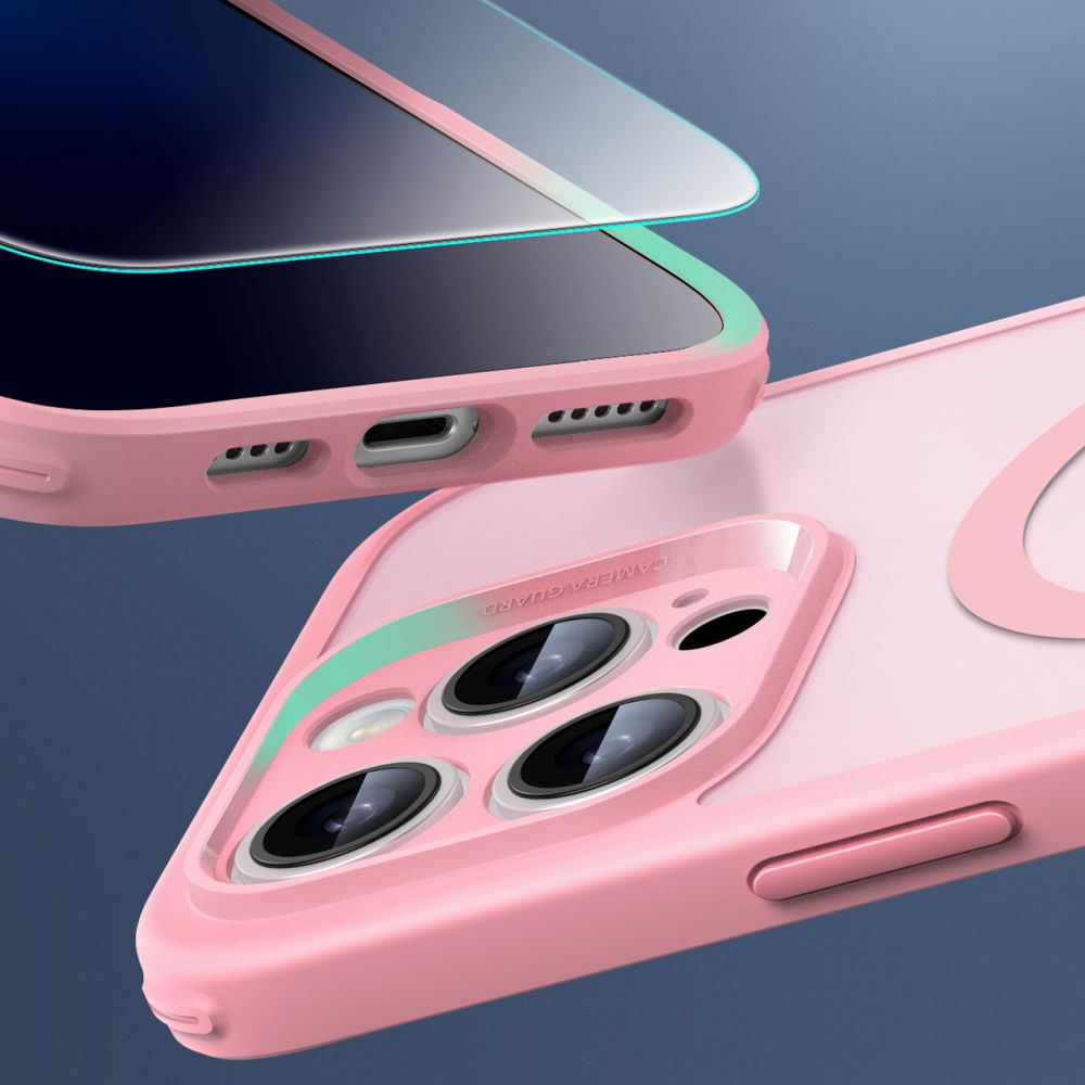 KRYT ESR CLASSIC PRO SET HALOLOCK MAGSAFE IPHONE 16 PRO MAX FROSTED PINK