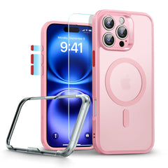 KRYT ESR CLASSIC PRO SET HALOLOCK MAGSAFE IPHONE 16 PRO MAX FROSTED PINK