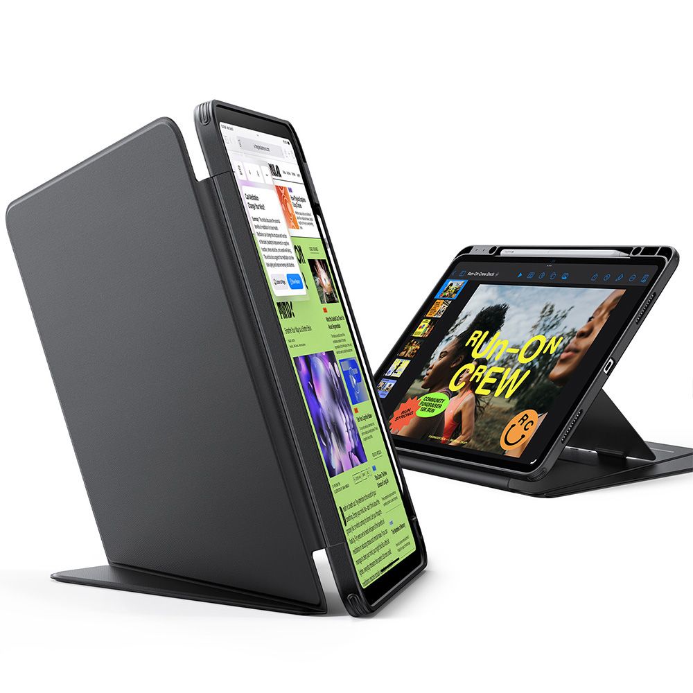 KRYT ESR FLIP HYBRID IPAD AIR 13” 1 / 2 / 2024-2025 BLACK