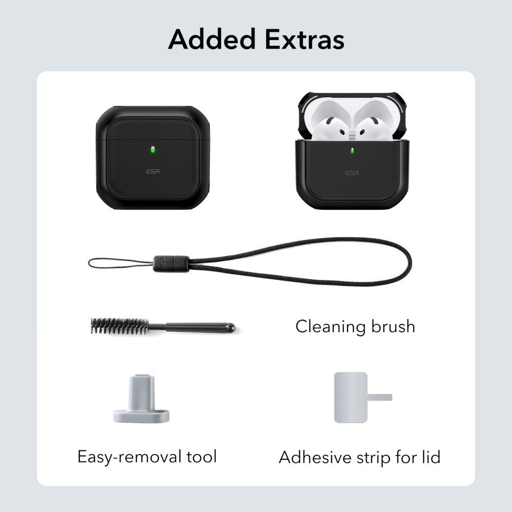 ESR ORBIT HALOLOCK MAGSAFE APPLE AIRPODS 4 CRNA