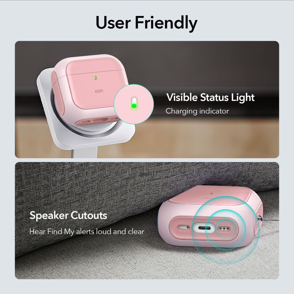  ESR ORBIT HALOLOCK MAGSAFE APPLE AIRPODS 4 ROZA