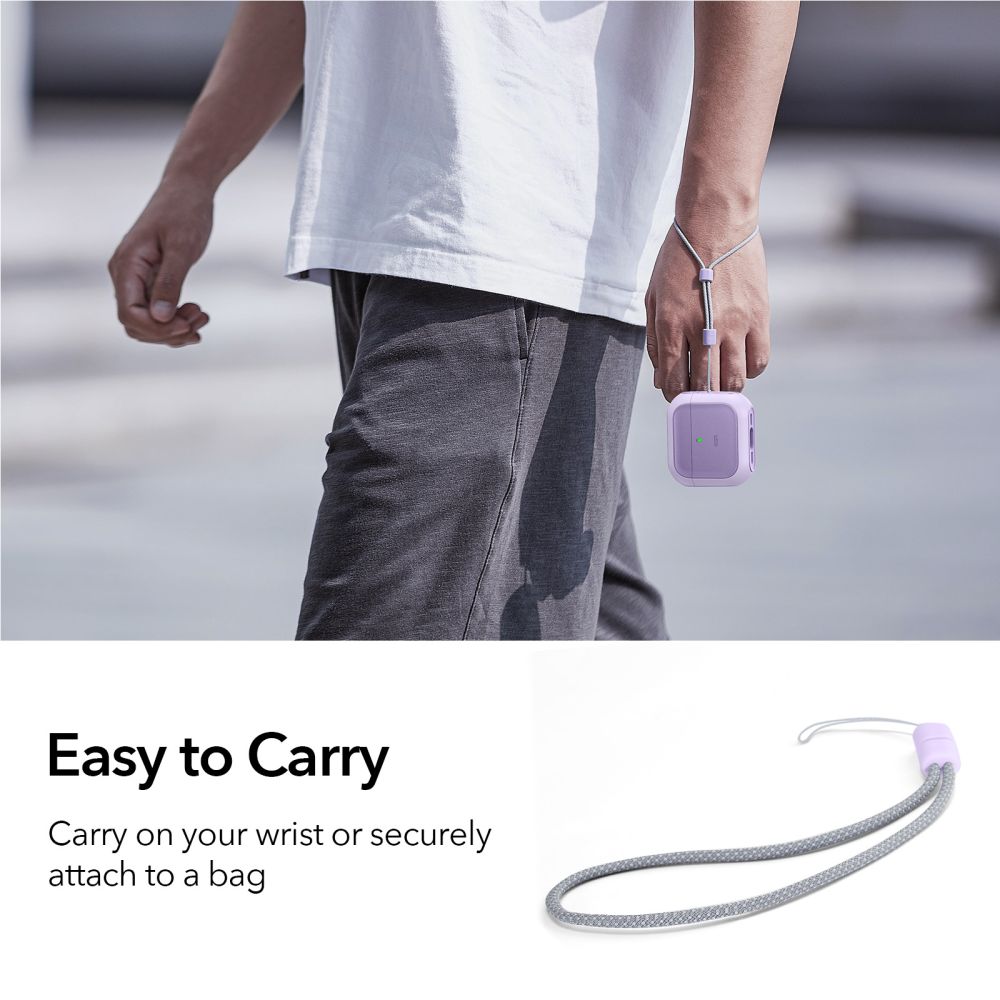 PUZDRO ESR ORBIT HALOLOCK MAGSAFE APPLE AIRPODS 4 PURPLE