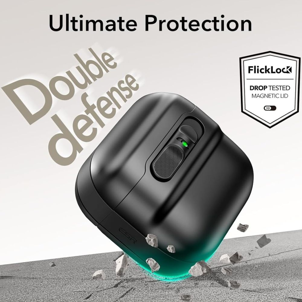  ESR PULSE HALOLOCK MAGSAFE APPLE AIRPODS 4 CRNA