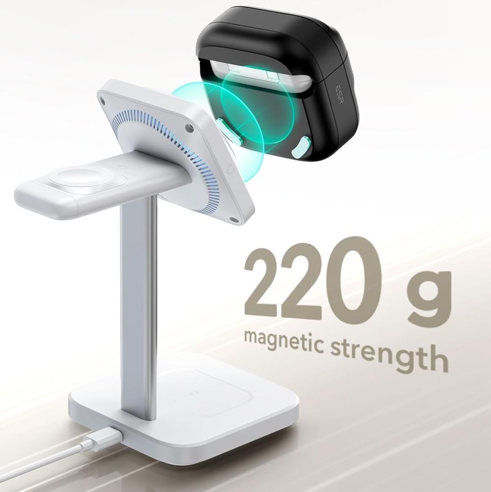  ESR PULSE HALOLOCK MAGSAFE APPLE AIRPODS 4 CRNA