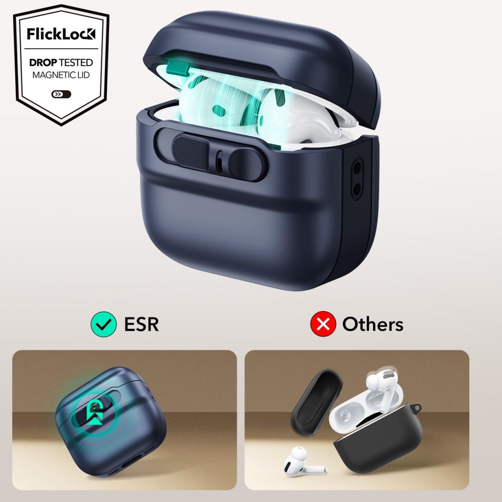  ESR PULSE HALOLOCK MAGSAFE APPLE AIRPODS 4 PLAVA