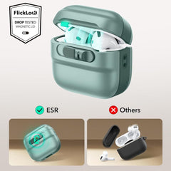  ESR PULSE HALOLOCK MAGSAFE APPLE AIRPODS 4 ZELENA