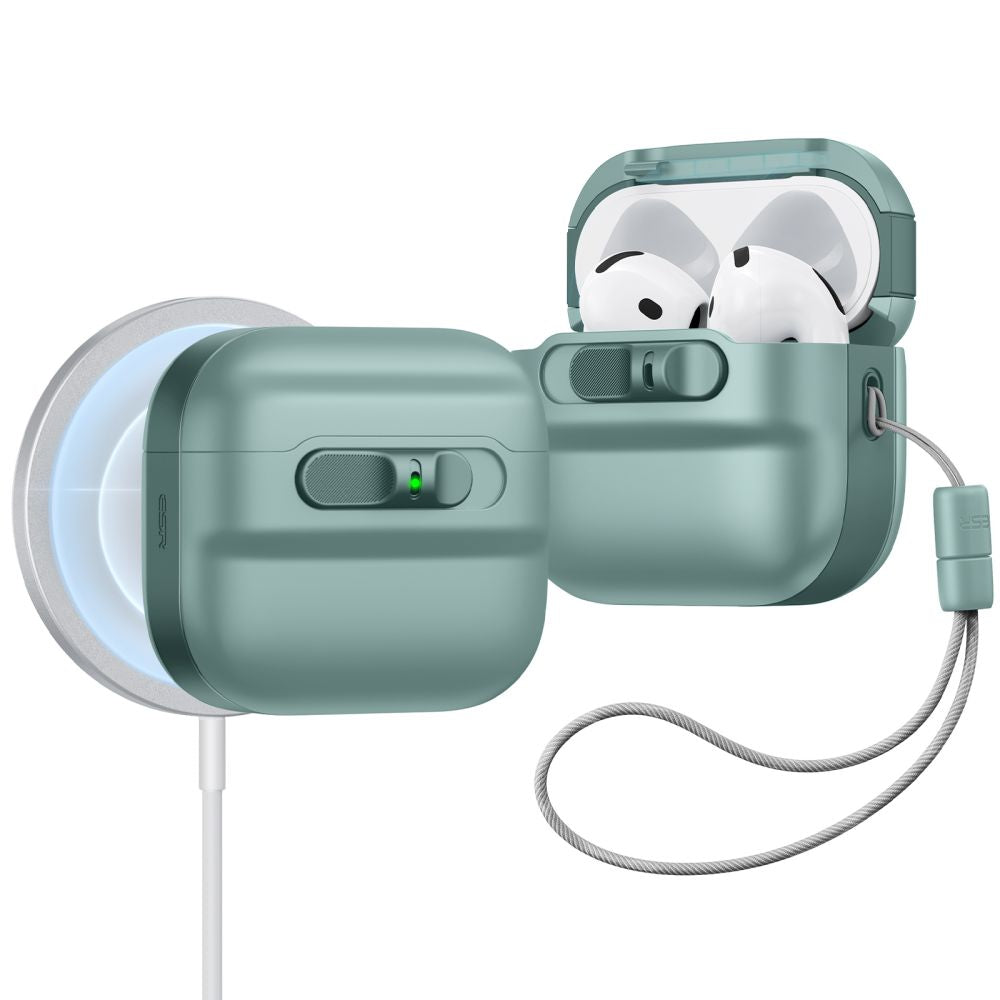  ESR PULSE HALOLOCK MAGSAFE APPLE AIRPODS 4 ZELENA