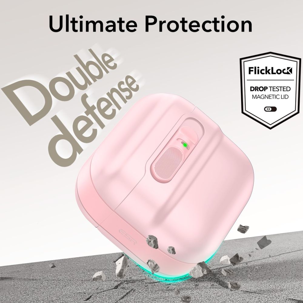  ESR PULSE HALOLOCK MAGSAFE APPLE AIRPODS 4 ROZA