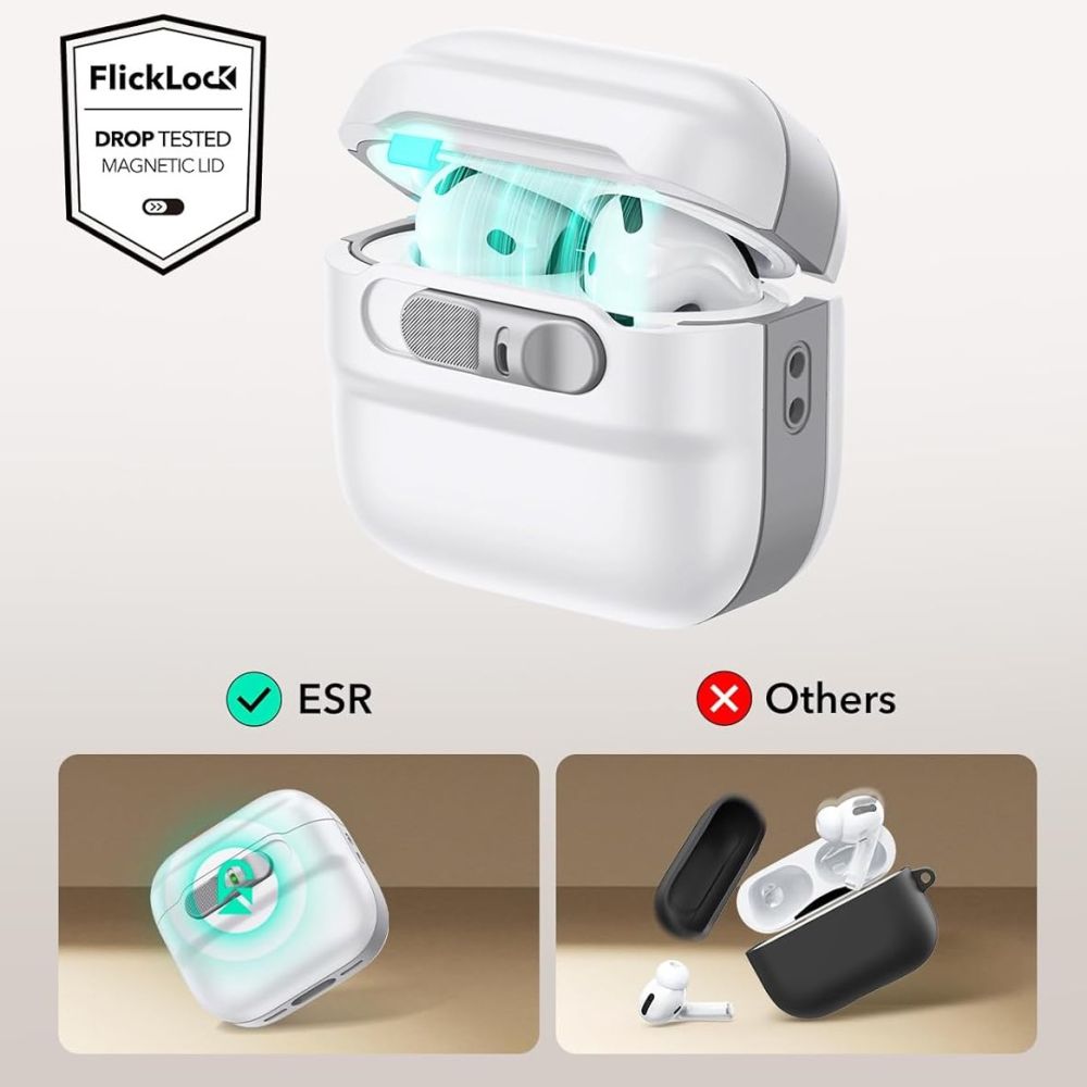  ESR PULSE HALOLOCK MAGSAFE APPLE AIRPODS 4 BIJELA