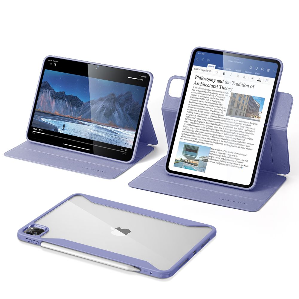  ESR REBOUND HYBRID IPAD PRO 12.9 4 / 5 / 6 / 2020-2022 / AIR 13 2024 LAVANDA