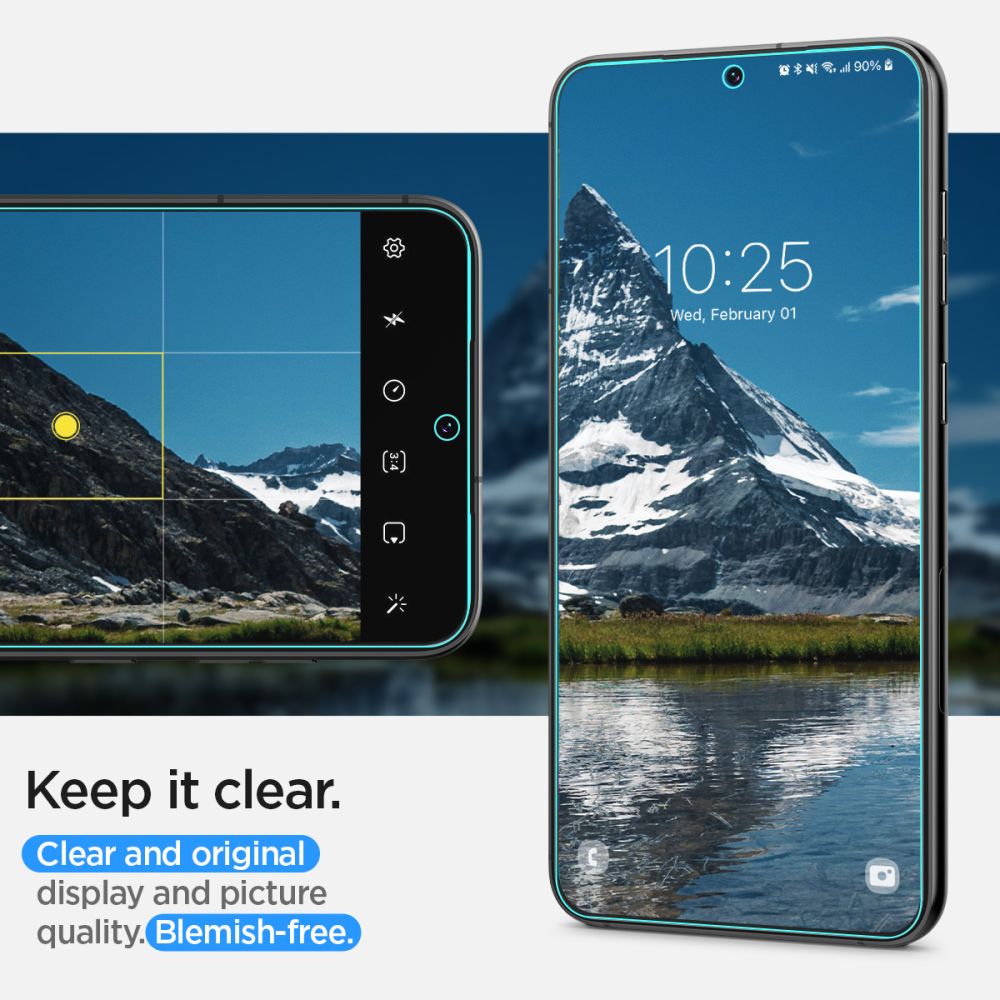 ZAŠTITNA  SPIGEN NEO FLEX 2-PACK GALAXY S23 PROZIRNA