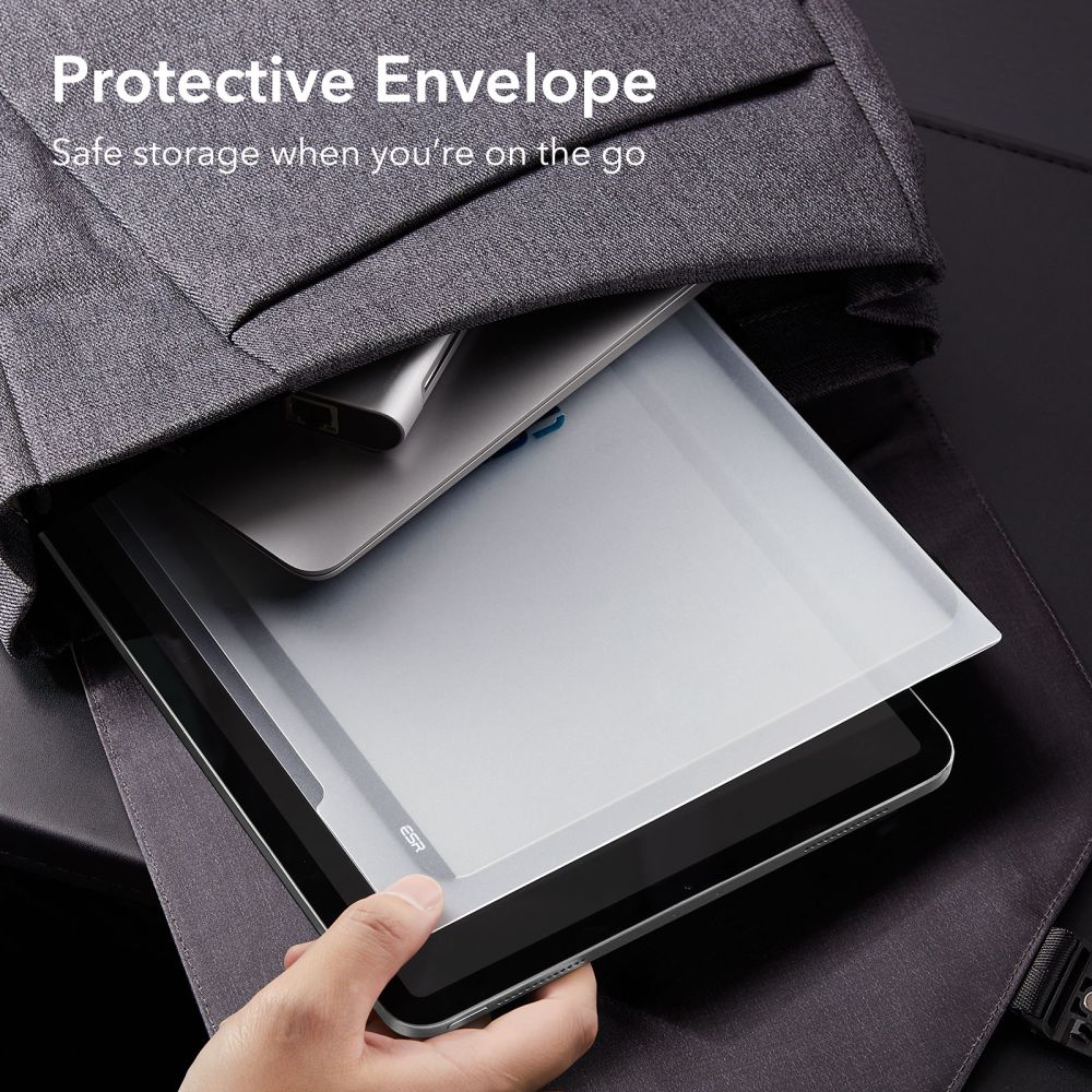 ZAŠTITNA  ESR PAPER FEEL MAGNETSKA IPAD AIR 10.9 4 / 5 / 6 / 2020-2024 / PRO 11 2 / 3 / 4 / 2020-2022 MATTE CLEAR
