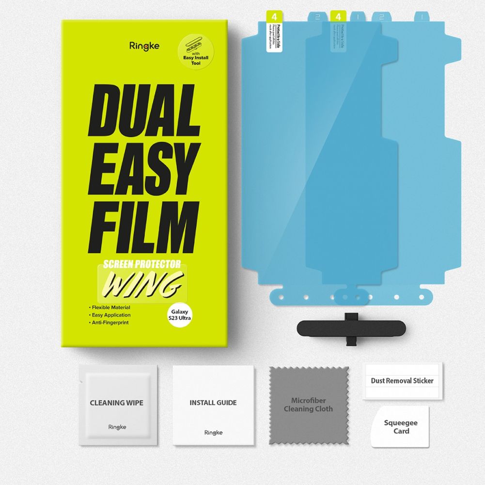 ZAŠTITNA  RINGKE DUAL EASY 2-PACK GALAXY S23 ULTRA JASNA