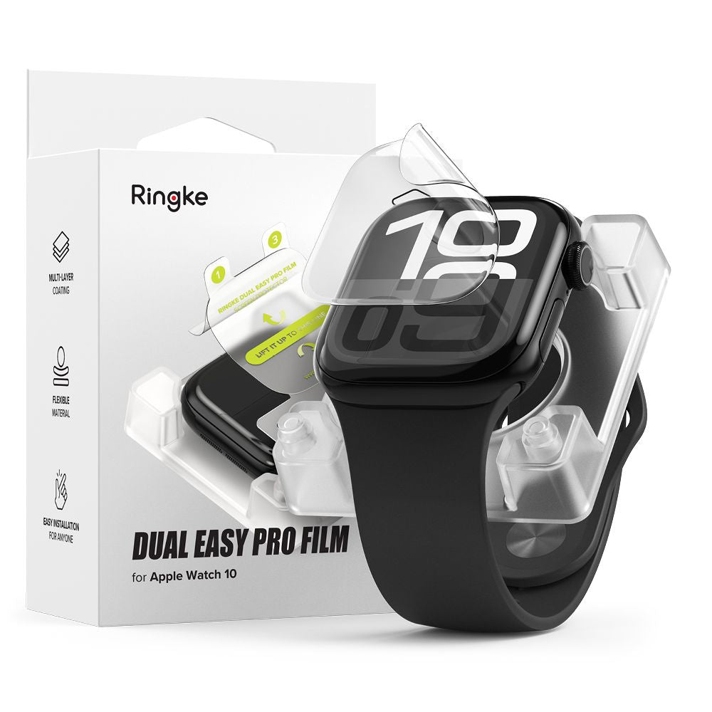  OCHRANNA RINGKE DUAL EASY PRO 2-PACK APPLE WATCH 10 (42 MM) PROZIRNA