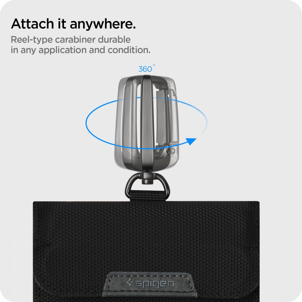 FARADAYOVA KLIETKA SPIGEN POUCH KEYLESS RFID SIGNAL BLOCKER BLACK