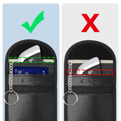 TECH-PROTECT KLR100 POUCH KEYLESS RFID SIGNAL BLOCKER CASE BLACK