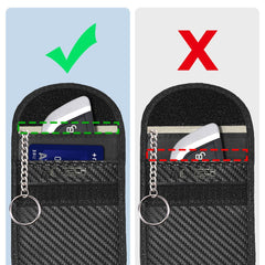 TECH-PROTECT KLR100 POUCH KEYLESS RFID SIGNAL BLOCKER CASE CARBON