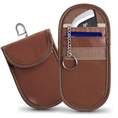 TECH-PROTECT KLR100 POUCH KEYLESS RFID SIGNAL BLOCKER CASE ESPRESSO