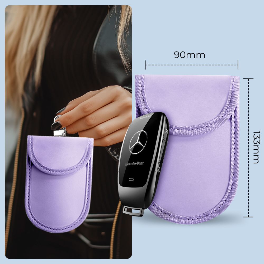 TECH-PROTECT KLR100 POUCH KEYLESS RFID SIGNAL BLOCKER CASE LAVENDER