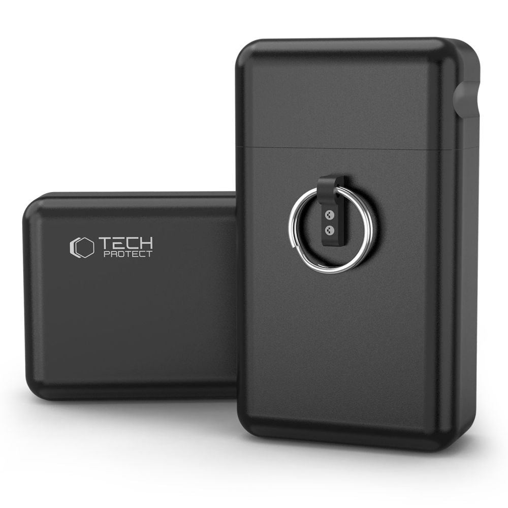 TECH-PROTECT KLR200 METAL KEYLESS RFID SIGNAL BLOCKER CASE BLACK