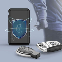 TECH-PROTECT KLR200 METAL KEYLESS RFID SIGNAL BLOCKER CASE BLACK