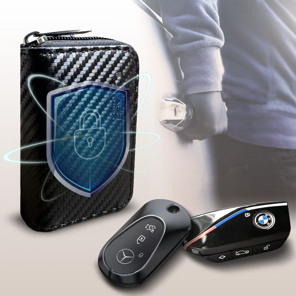 FARADAYA TECH-PROTECT KLR300  BEZKLJUČNI RFID SIGNAL BLOCKER  KARBON